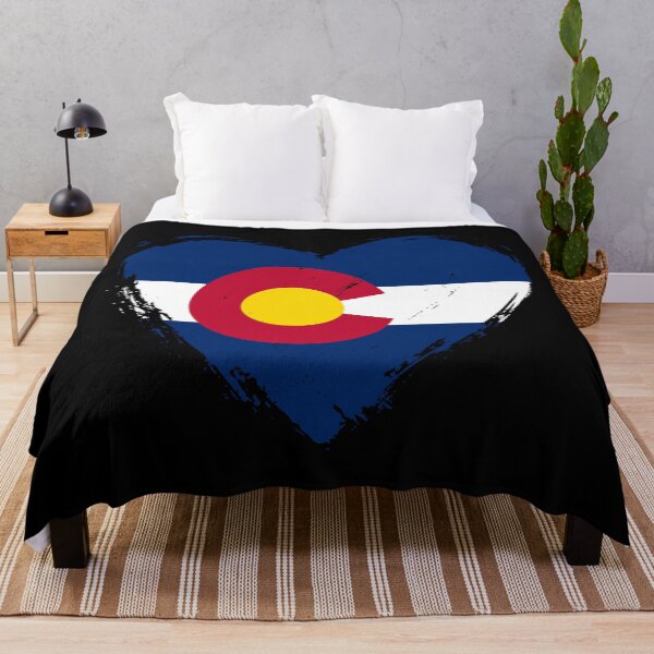 Item preview, Distressed Colorado Flag Heart CO designed and sold by shitpostee.