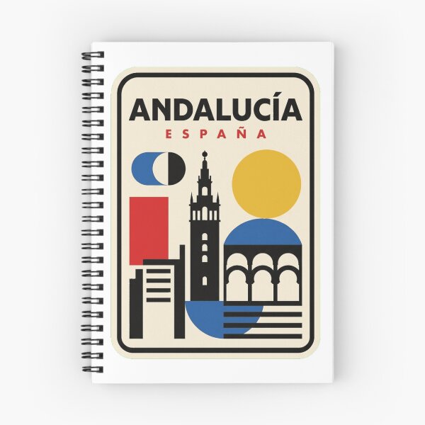 Item preview, Retro Andalucía Bauhaus Geometric Skyline designed and sold by k3rstman1.