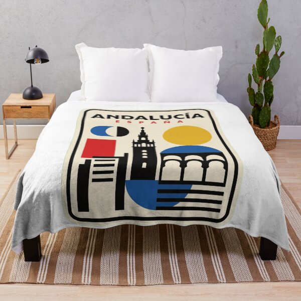 Item preview, Retro Andalucía Bauhaus Geometric Skyline designed and sold by k3rstman1.