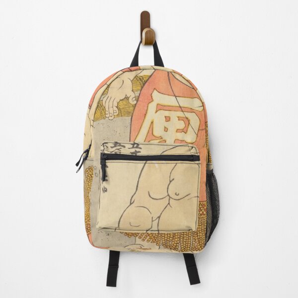 Item preview, Vintage Japanese Sumo Wrestler Ukiyo-e Woodblock Print Art designed and sold by vekotpu.