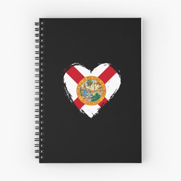 Item preview, Distressed Florida Flag Heart FL designed and sold by shitpostee.