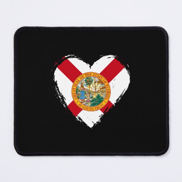 Item preview, Distressed Florida Flag Heart FL designed and sold by shitpostee.