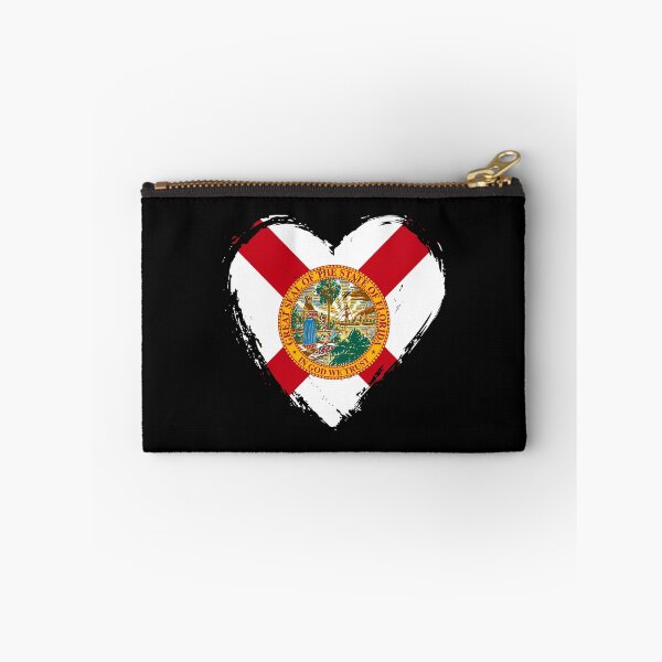 Item preview, Distressed Florida Flag Heart FL designed and sold by shitpostee.