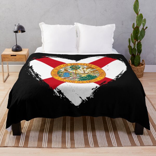 Item preview, Distressed Florida Flag Heart FL designed and sold by shitpostee.