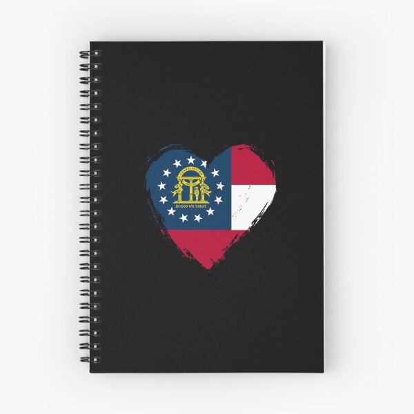 Item preview, Distressed Georgia Flag Heart GA designed and sold by shitpostee.