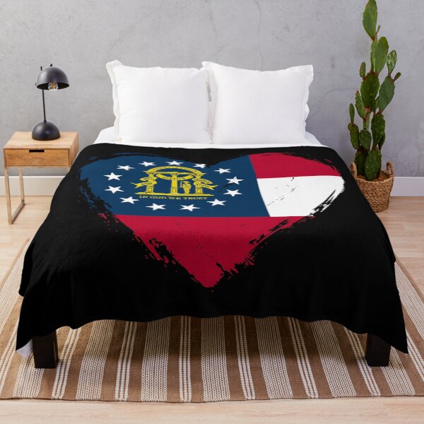 Item preview, Distressed Georgia Flag Heart GA designed and sold by shitpostee.
