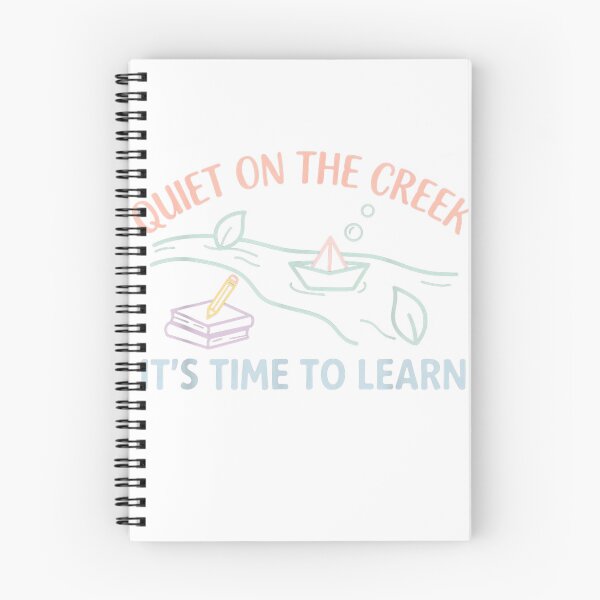 Item preview, Quiet on the Creek Teacher - Funny Random Meme Time to Learn T-Shirt designed and sold by RoReshop.