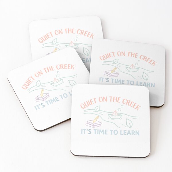 Item preview, Quiet on the Creek Teacher - Funny Random Meme Time to Learn T-Shirt designed and sold by RoReshop.