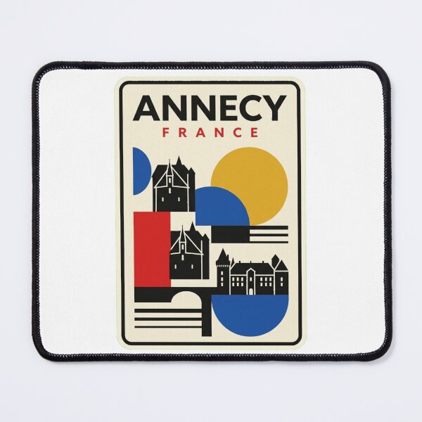 Item preview, Retro Annecy Bauhaus Geometric Skyline designed and sold by k3rstman1.