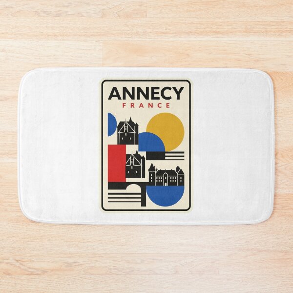 Item preview, Retro Annecy Bauhaus Geometric Skyline designed and sold by k3rstman1.