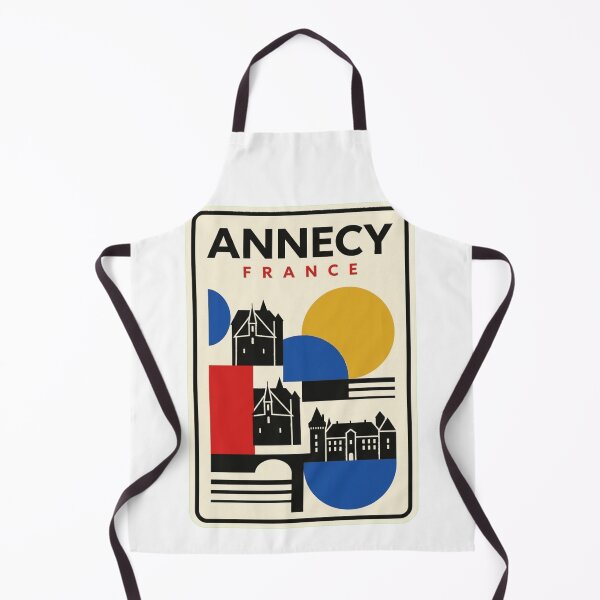 Item preview, Retro Annecy Bauhaus Geometric Skyline designed and sold by k3rstman1.