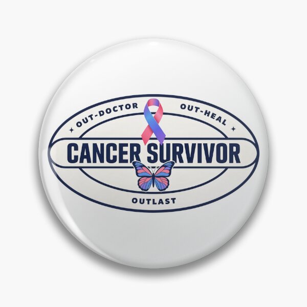 Item preview, Cancer Survivor with Thyroid Cancer Ribbon designed and sold by The She Shed.
