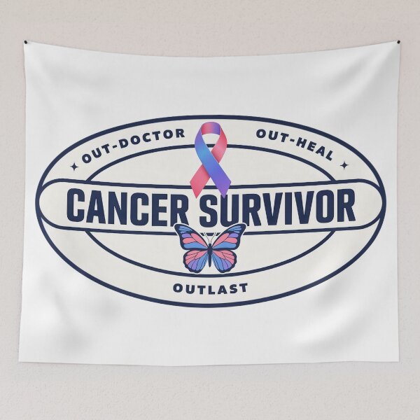 Item preview, Cancer Survivor with Thyroid Cancer Ribbon designed and sold by The She Shed.