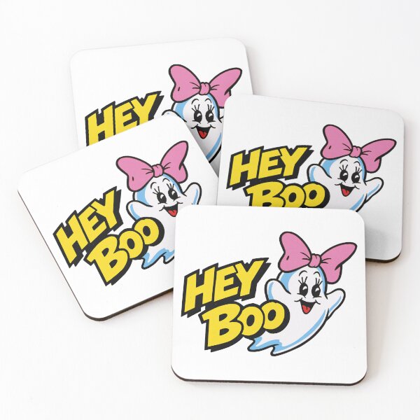 Item preview, Hey Boo Cute Ghost Halloween Design designed and sold by GrooveAndGlow.