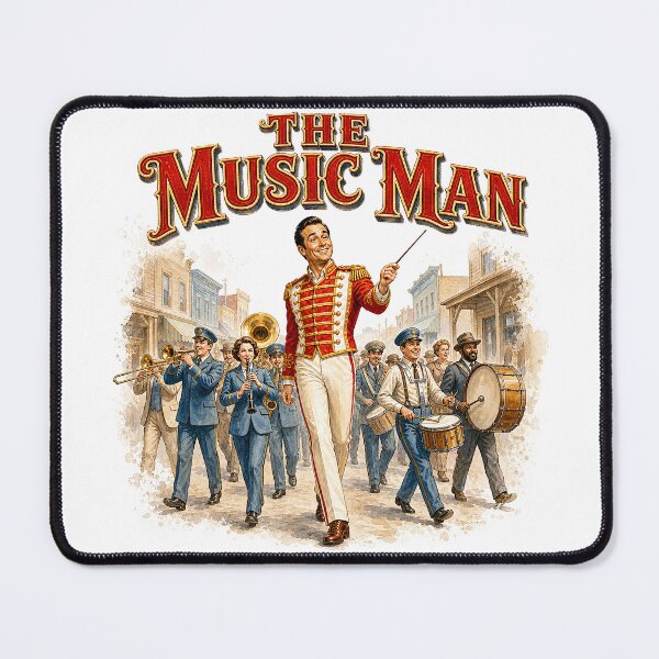 Item preview, The Music Man - The Musical designed and sold by Lyric Vault - Rock on.