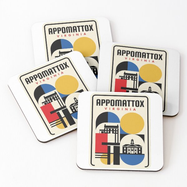 Item preview, Retro Appomattox Bauhaus Geometric Skyline designed and sold by k3rstman1.