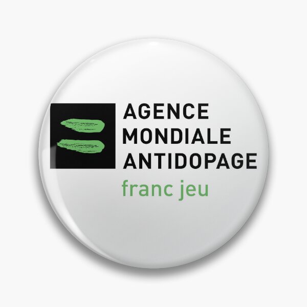 Item preview, AMA Agence Mondiale Antidopage WADA Franc Jeu Logo designed and sold by earthshotr.