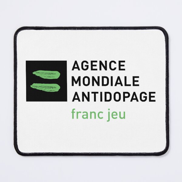 Item preview, AMA Agence Mondiale Antidopage WADA Franc Jeu Logo designed and sold by earthshotr.