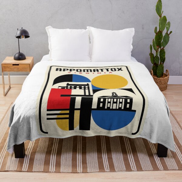 Item preview, Retro Appomattox Bauhaus Geometric Skyline designed and sold by k3rstman1.