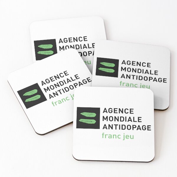 Item preview, AMA Agence Mondiale Antidopage WADA Franc Jeu Logo designed and sold by earthshotr.