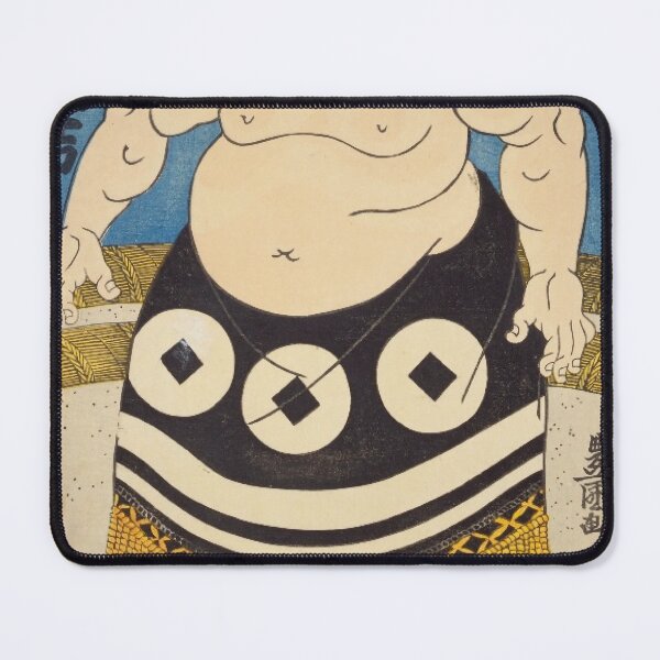 Item preview, Vintage Japanese Sumo Wrestler Unryu Hisakichi Ukiyo-e Art designed and sold by vekotpu.