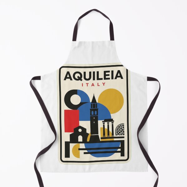 Item preview, Retro Aquileia Bauhaus Geometric Skyline designed and sold by k3rstman1.