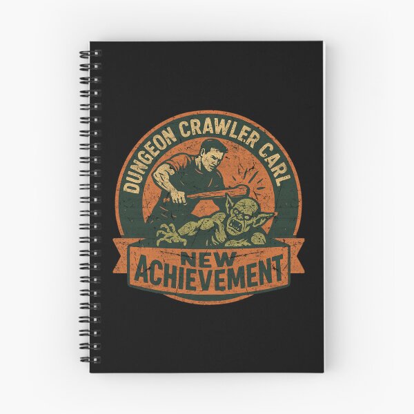 Item preview, New Achievement Vintage - Dungeon Crawler Carl designed and sold by UnrushedGooddes.