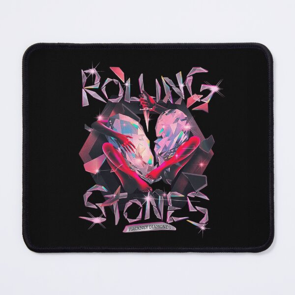 Item preview, Rolling Stones Abstract Crystal Heart Design designed and sold by PressedApparel.