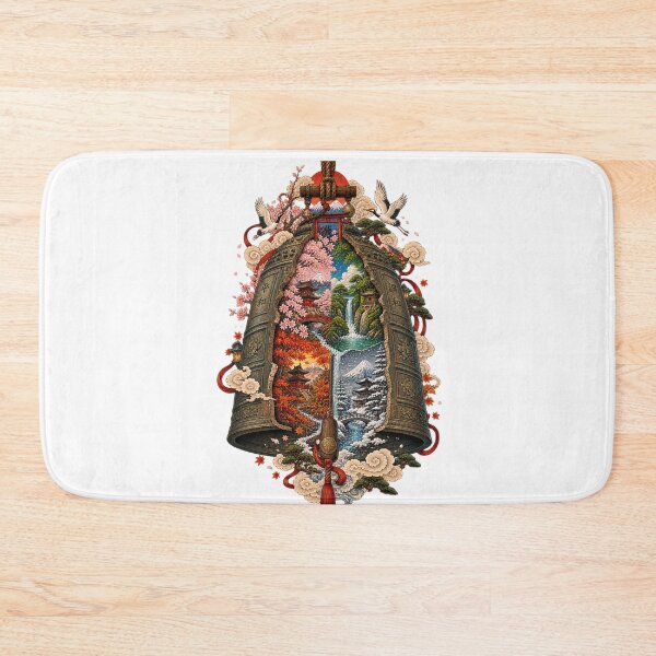 Item preview, The Bell of Time – Japanese Ukiyo-e Fantasy designed and sold by Substance_life.