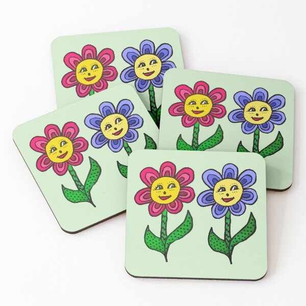 Item preview, Happy Flowers designed and sold by Karen Simon.