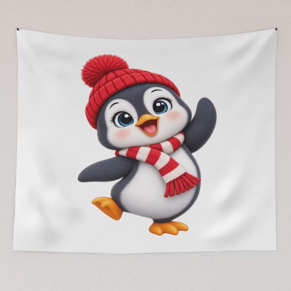 Item preview, Cozy Little Penguin – Winter Cute designed and sold by ✨ Daily Vibe Studio ✨.