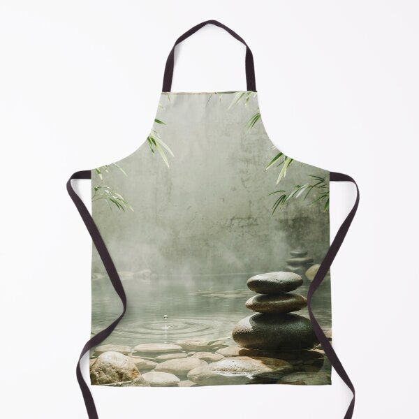Item preview, Zen Bamboo Garden Meditation Stones designed and sold by CheersTOGETHER.