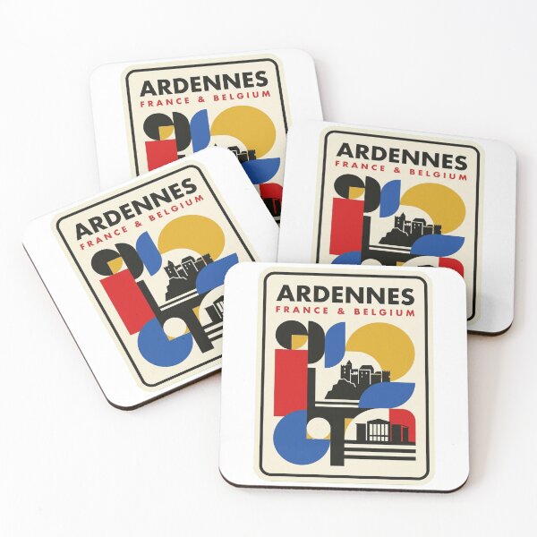 Item preview, Retro Ardennes Bauhaus Geometric Skyline designed and sold by k3rstman1.