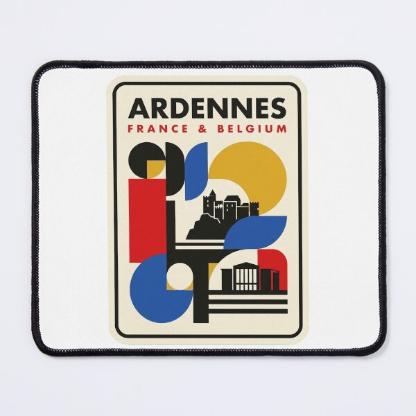 Item preview, Retro Ardennes Bauhaus Geometric Skyline designed and sold by k3rstman1.