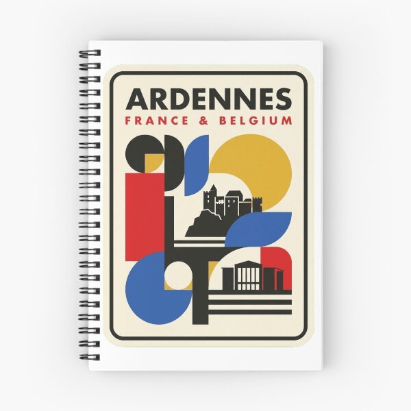 Item preview, Retro Ardennes Bauhaus Geometric Skyline designed and sold by k3rstman1.