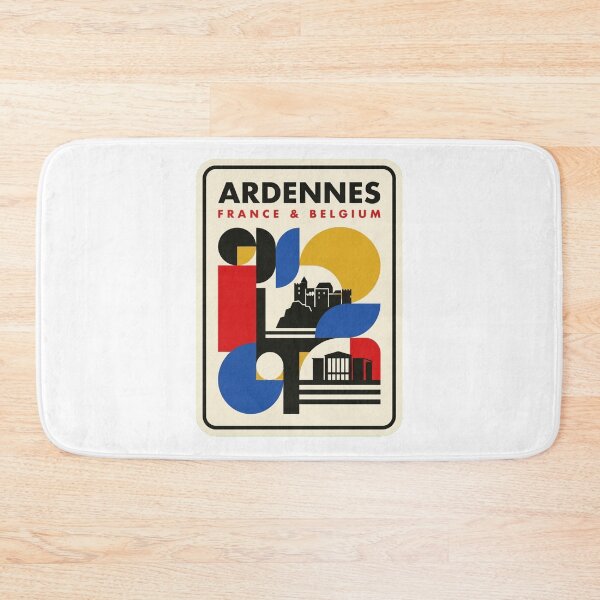 Item preview, Retro Ardennes Bauhaus Geometric Skyline designed and sold by k3rstman1.