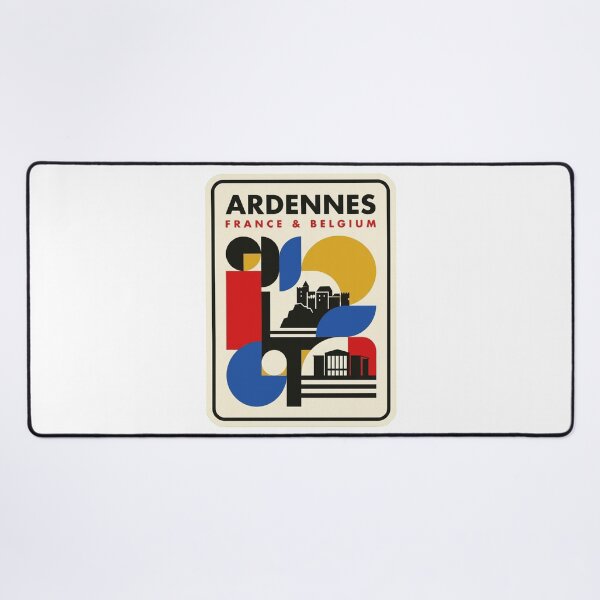 Item preview, Retro Ardennes Bauhaus Geometric Skyline designed and sold by k3rstman1.