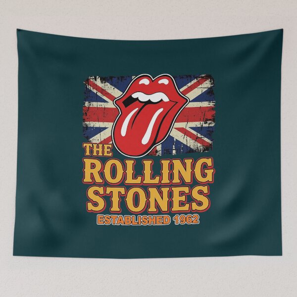 Item preview, Rolling Stones Established 1962 Ornate Badge designed and sold by PressedApparel.