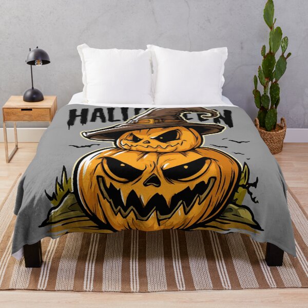 Aperçu de l'œuvre Citrouilles de sorcière d'Halloween créée et vendue par RichardRags.