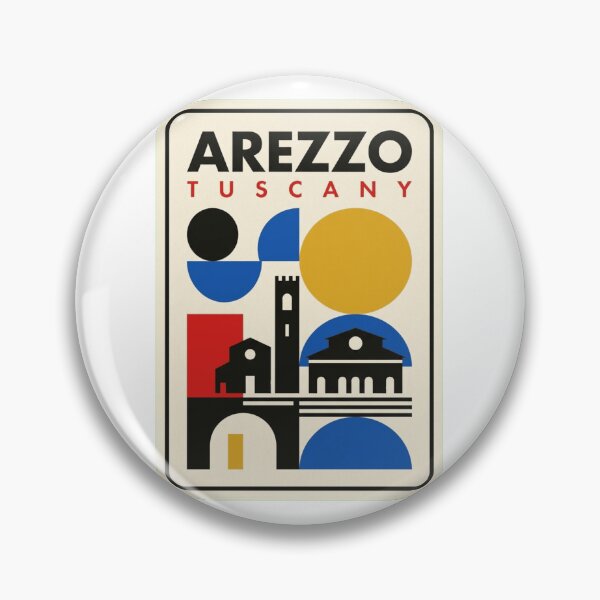 Item preview, Retro Arezzo Bauhaus Geometric Skyline designed and sold by k3rstman1.