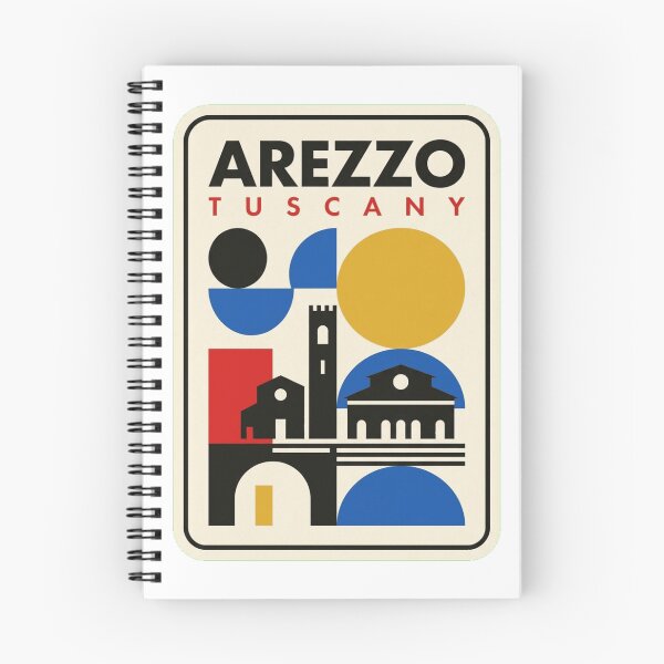 Item preview, Retro Arezzo Bauhaus Geometric Skyline designed and sold by k3rstman1.