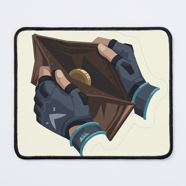 Item preview, Famous Broke Meme – Valorant Gamer Wallet designed and sold by NBT-NOVA.