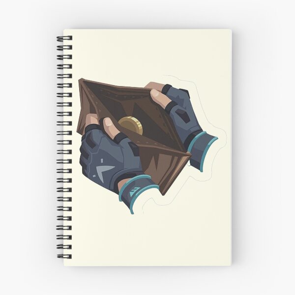 Item preview, Famous Broke Meme – Valorant Gamer Wallet designed and sold by NBT-NOVA.