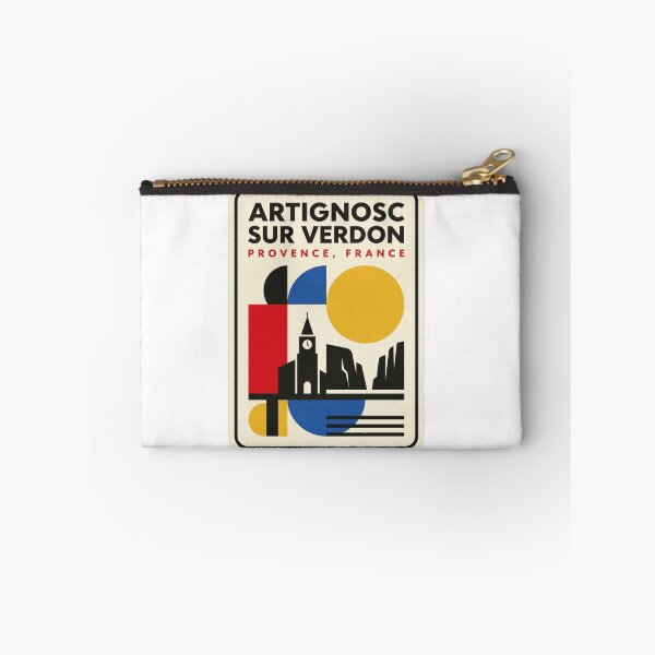 Item preview, Retro Artignosc Sur Verdon Bauhaus Geometric Skyline designed and sold by k3rstman1.