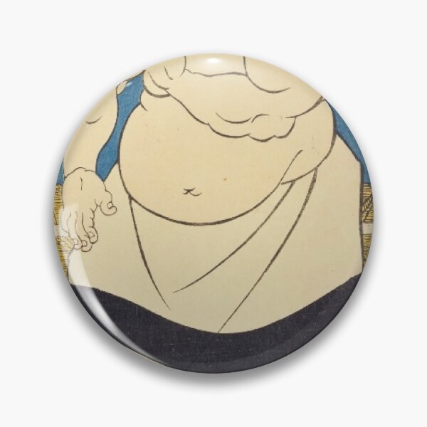 Item preview, Vintage Japanese Sumo Wrestler Oonaruto Nadaemon Ukiyo-e Art designed and sold by vekotpu.