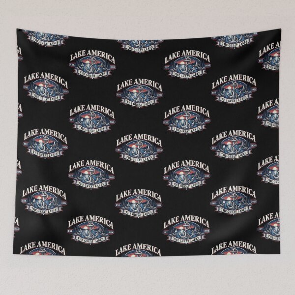 Item preview, Lake America EST 2026 Vintage Lake America designed and sold by SEINENGAPPI12.