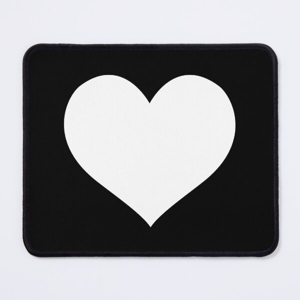 Item preview, White Valentine's Day Love Heart Design designed and sold by pattern-archive.