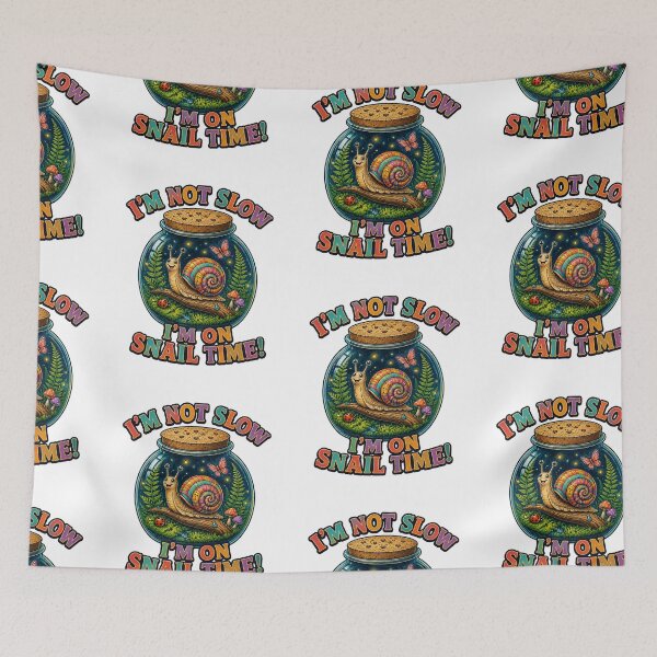 Item preview, I’m Not Slow – I’m on Snail Time! designed and sold by NinaCreator.
