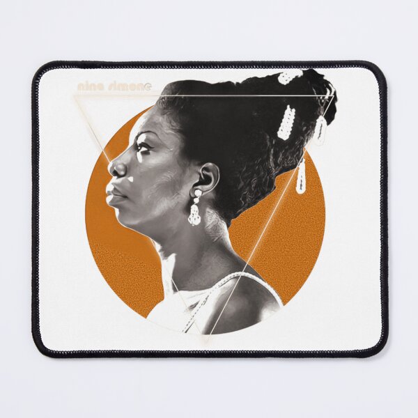 Item preview, Nina Simone Orange Soul Portrait Tribute designed and sold by DivinaDuba.