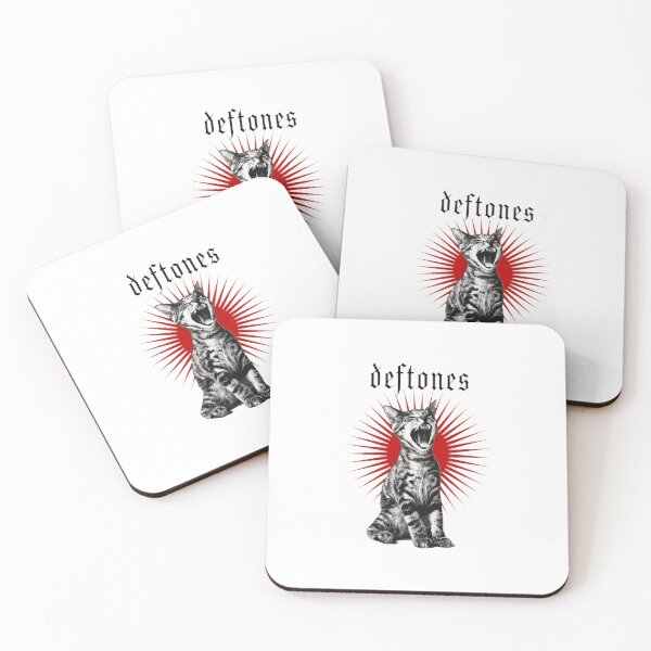 Item preview, Deftones Cat Yawning Sunburst Band designed and sold by MattenKranz.